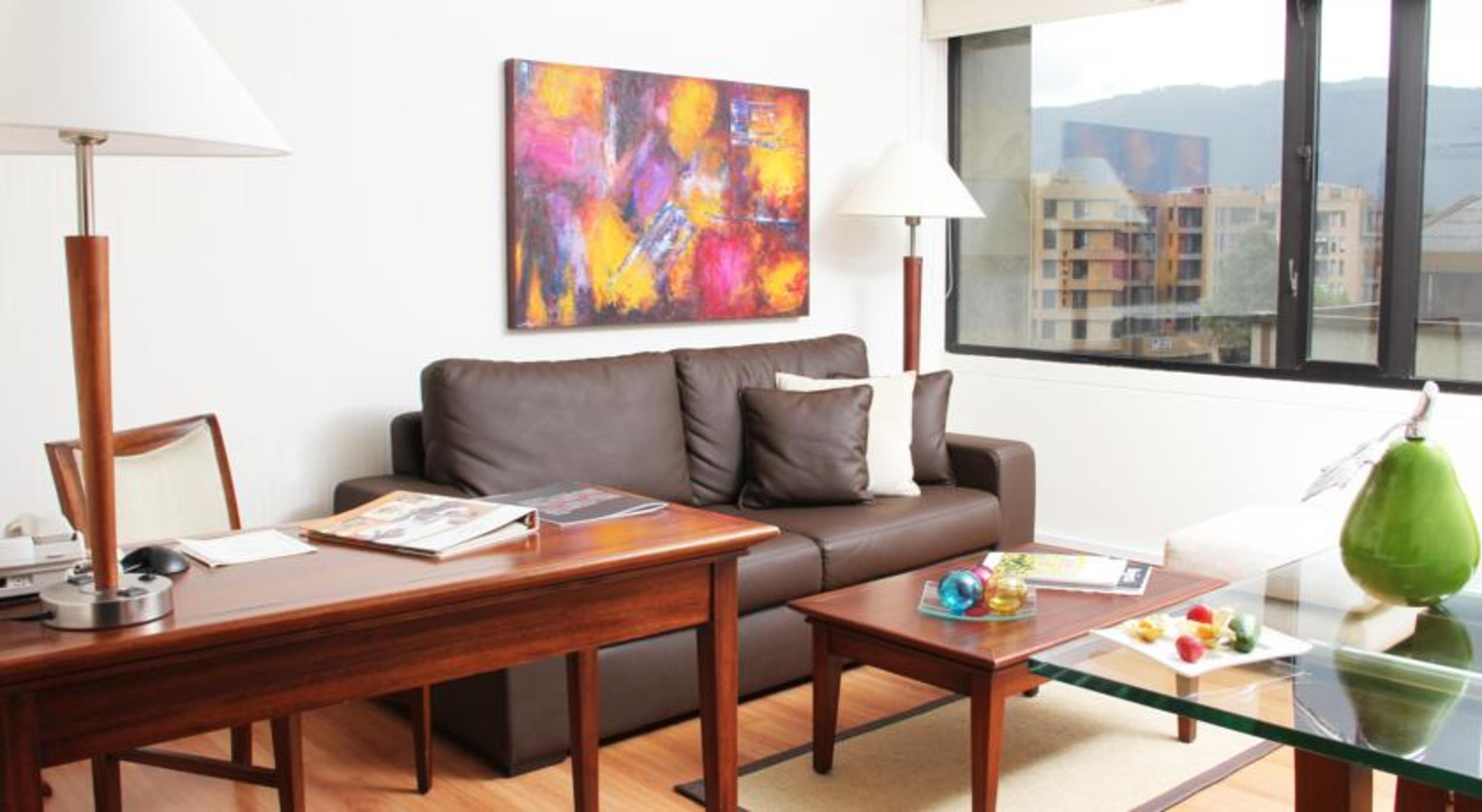 Bogota Plaza Hotel Exterior photo A living room