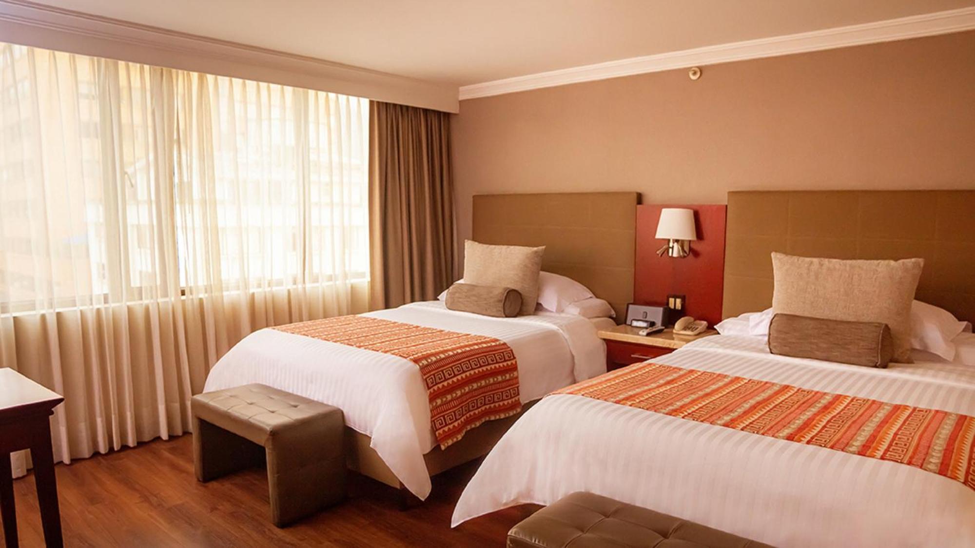 Bogota Plaza Hotel Exterior photo A room at the hotel