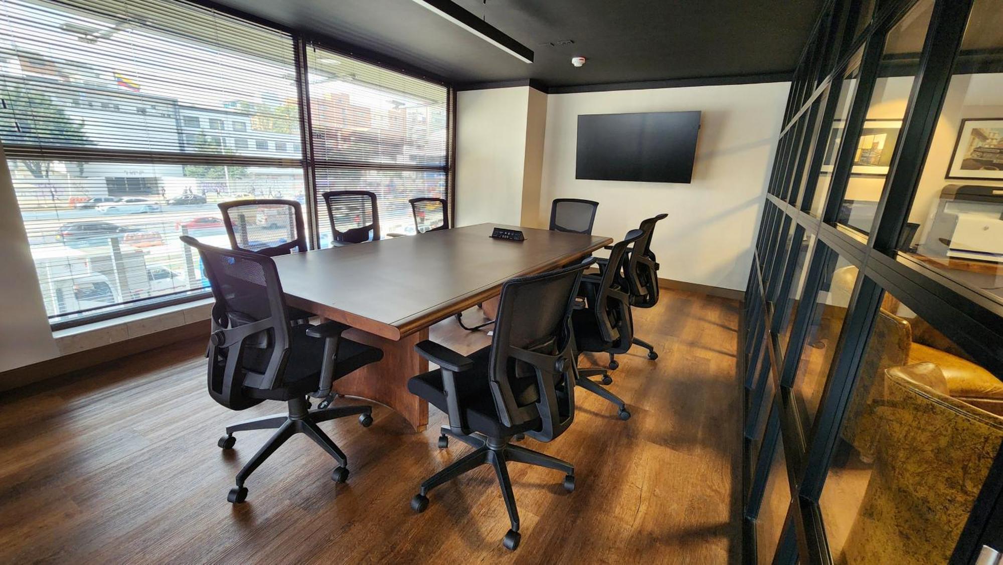 Bogota Plaza Hotel Exterior photo A meeting room at the company's headquarters in Bangalore