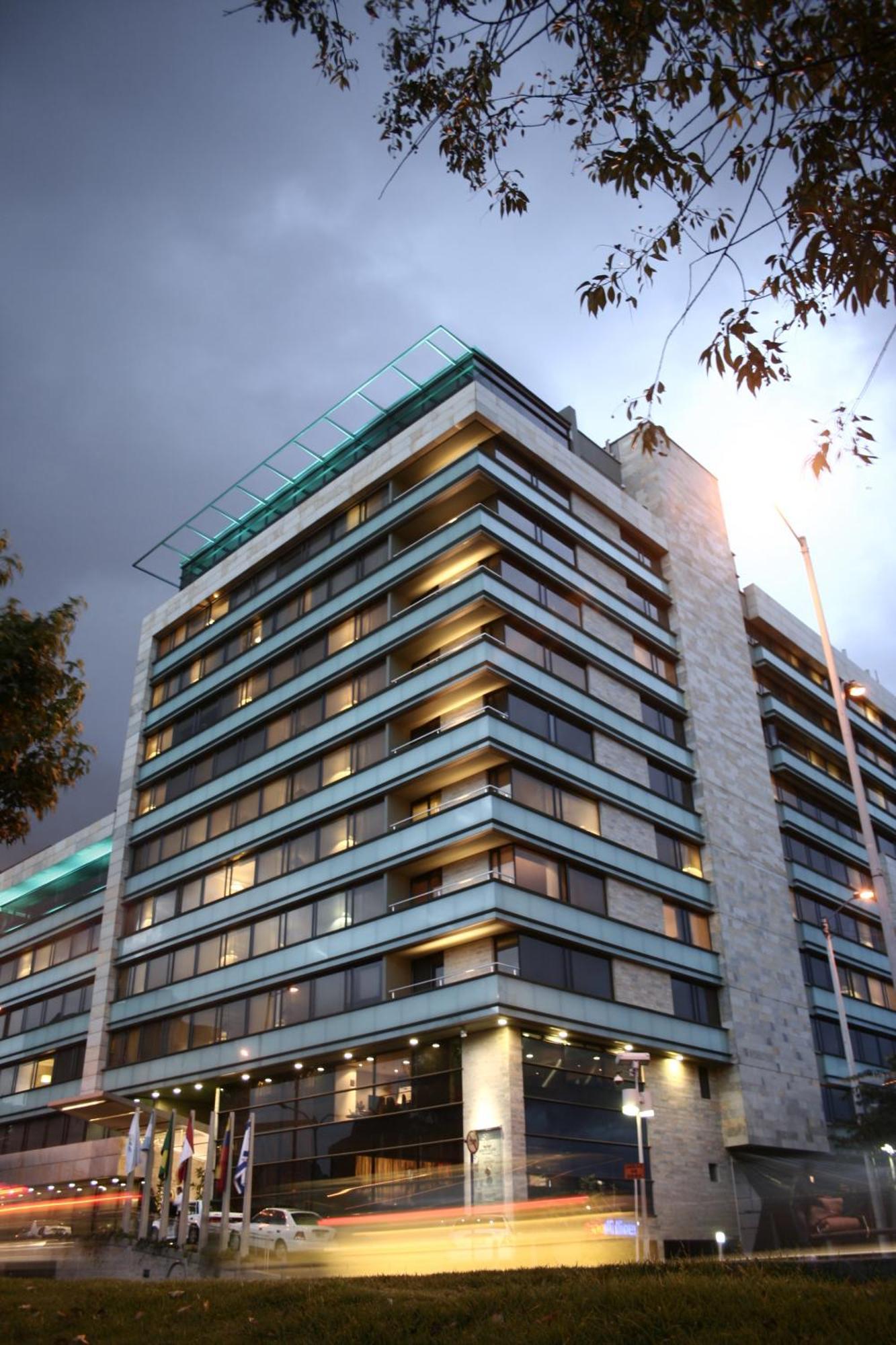 Bogota Plaza Hotel Exterior photo The building of the Academy of Athens